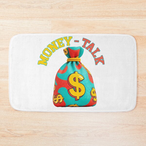Item preview, Money Talk Vibrant Cash Bag 3D Pop Art Streetwear Design designed and sold by DesignArtist.ia.