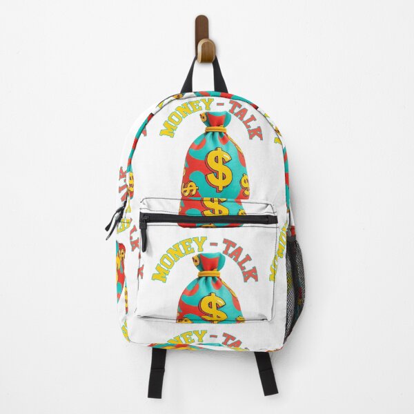 Item preview, Money Talk Vibrant Cash Bag 3D Pop Art Streetwear Design designed and sold by DesignArtist.ia.