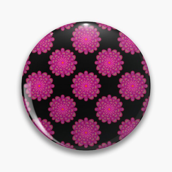 Item preview, Pinky Flower Groovy Pattern designed and sold by Dreamy-H-Doodlz.