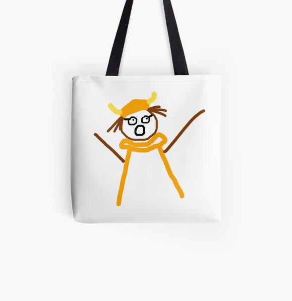 Jenny Quips: Opera! All Over Print Tote Bag