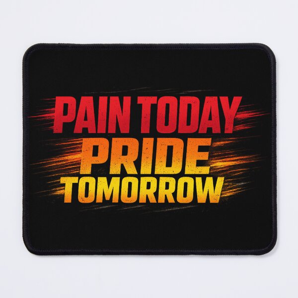 Item preview, Pain Today Pride Tomorrow – Motivational Fitness Quote Design designed and sold by Running-Icon.