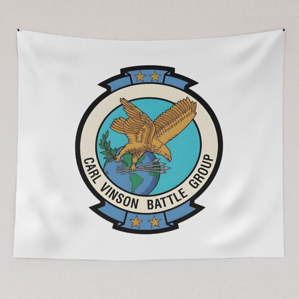 Item preview, USS Carl Vinson "Garl Vinson" Battle Group WESTPAC Deployment Patch designed and sold by CharlieDesings.