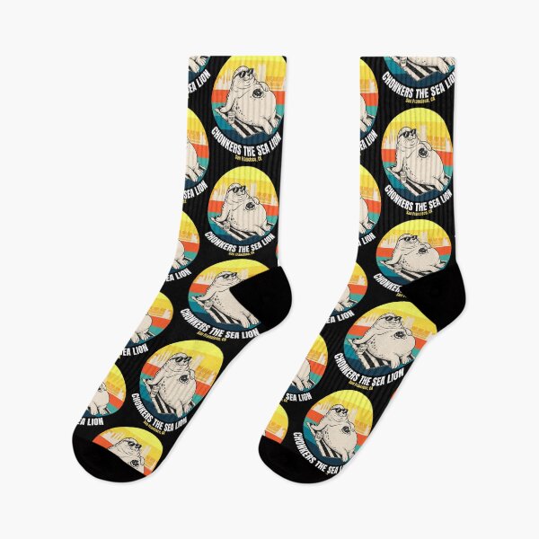 Item preview, Chonkers The Sea Lion San Francisco CA Funny Seal Beach Animal designed and sold by b3ida-zl.