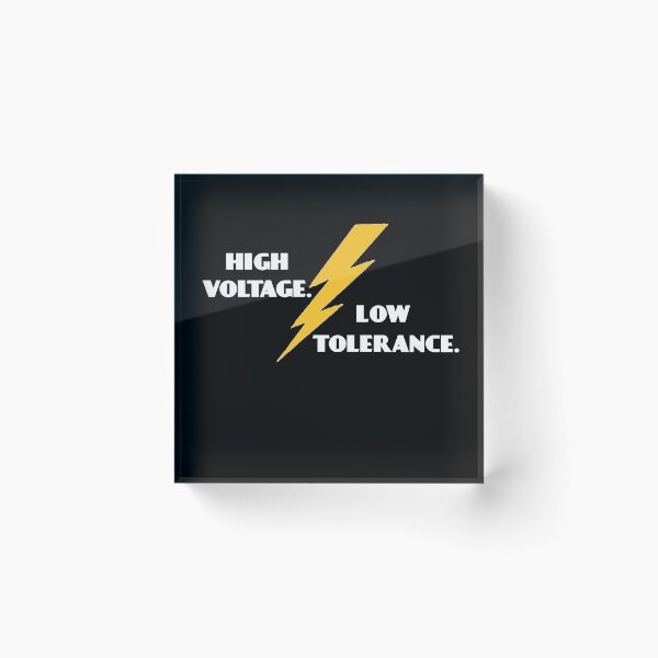 Item preview, High Voltage Low Tolerance - Industrial Lightning Design designed and sold by FriciShop.