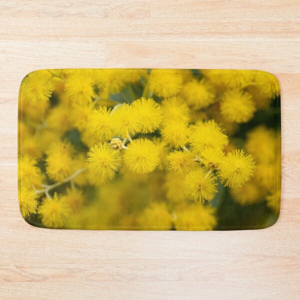 Item preview, Golden Wattle Blossom – Australian National Floral Emblem – Botanical Nature Art (Acacia Pycnantha) designed and sold by Ross.A.Campbell.