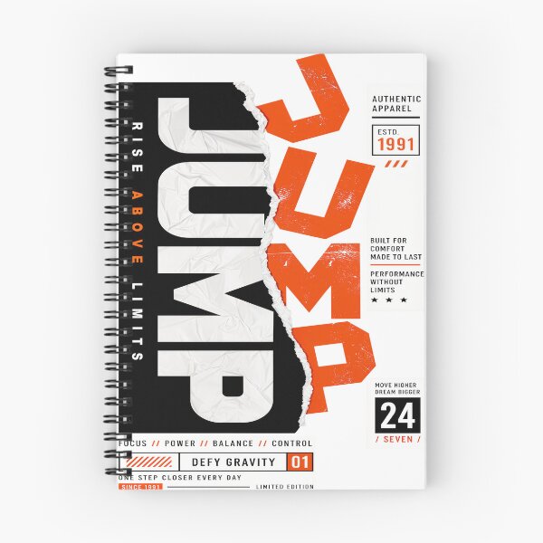Item preview, Jump Rise Above Limits Streetwear designed and sold by KLERIKSTORE.