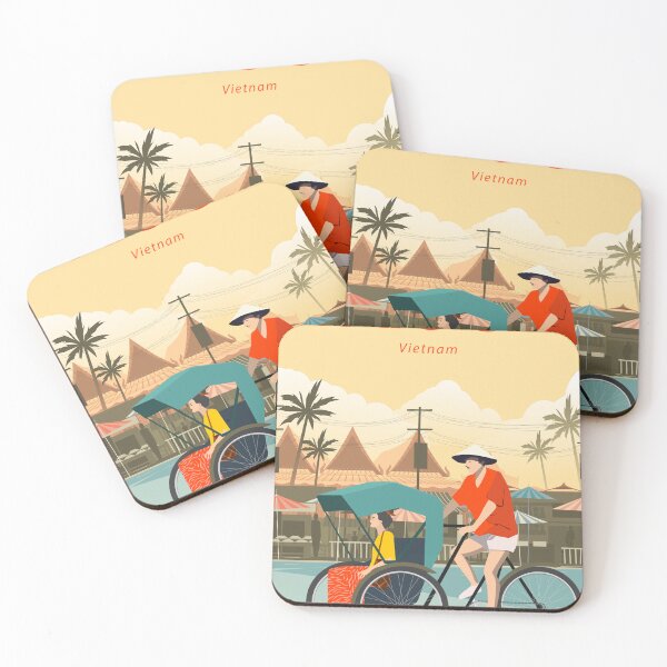Item preview, Saigon City Retro  vintage Poster - Vietnam art print  designed and sold by Arctic frame studio.