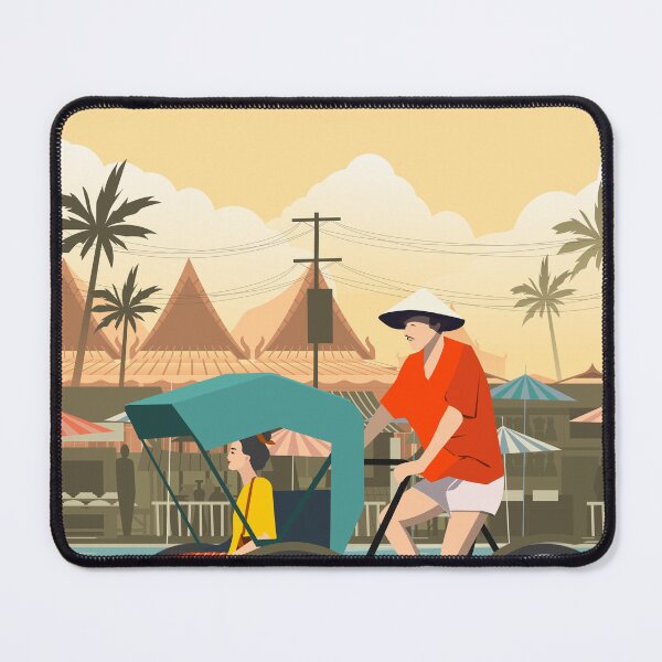 Item preview, Saigon City Retro vintage Poster - Vietnam art print designed and sold by Arctic frame studio.