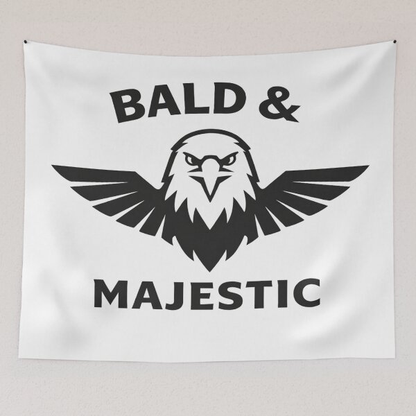 Item preview, Bald & Majestic Funny Bald Eagle Wings designed and sold by Owcomm.
