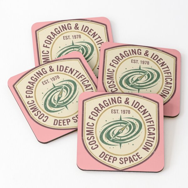 Item preview, Vintage Cosmic Foraging & Identification Deep Space Badge designed and sold by marry treasures.