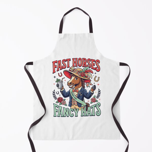 Item preview, Fast Horses Fancy Hats Funny Horse Racing Derby Day Equestrian Love designed and sold by b3ida-zl.