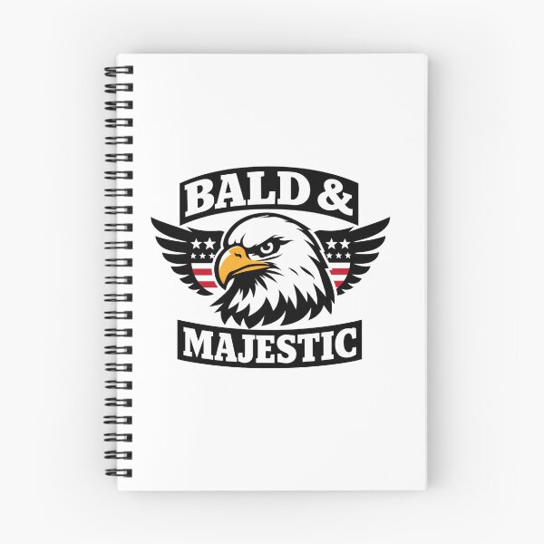 Item preview, Bald & Majestic American Eagle Patriotic Wings Funny designed and sold by Owcomm.