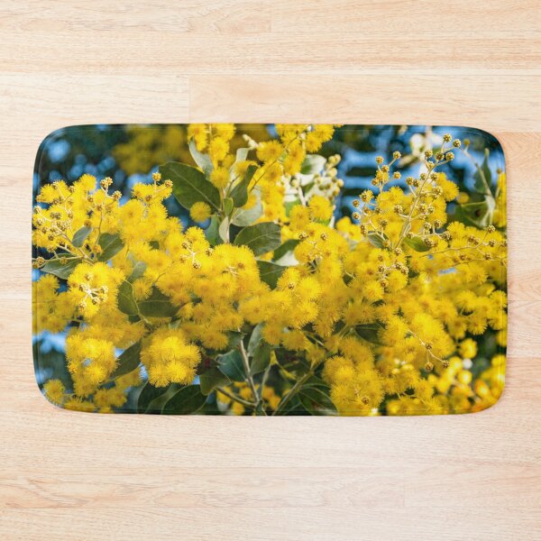 Item preview, Golden Wattle Blossom – Australian National Floral Emblem – Botanical Nature Art (Acacia Pycnantha) designed and sold by Ross.A.Campbell.