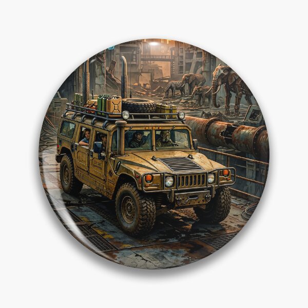 Item preview, Post Apocalyptic Survival Car In Neon Wasteland designed and sold by RevUpDesign.