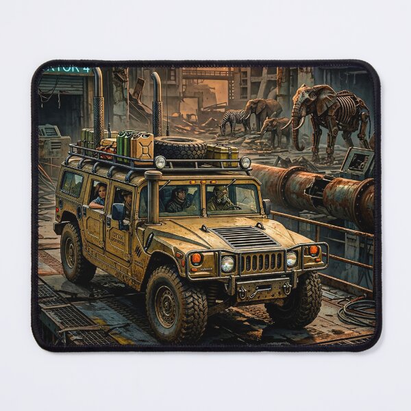 Item preview, Post Apocalyptic Survival Car In Neon Wasteland designed and sold by RevUpDesign.