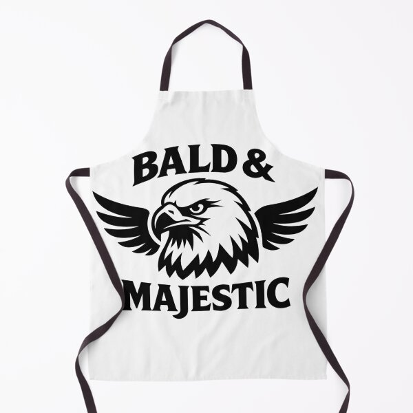 Item preview, Bald & Majestic Eagle Wings Funny Bald Guy designed and sold by Owcomm.