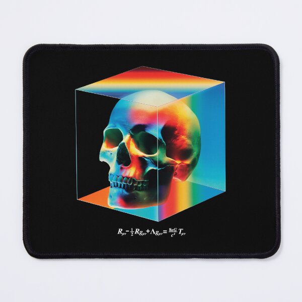Item preview, Einstein Field Equations Prismatic Skull designed and sold by Lidra Zehcnas.