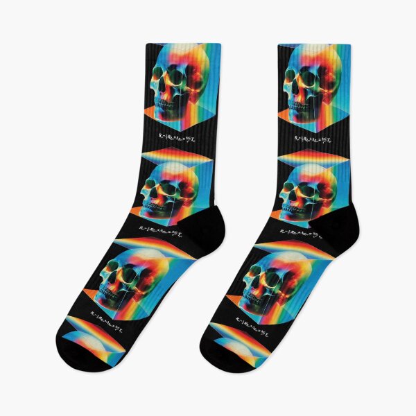 Item preview, Einstein Field Equations Prismatic Skull designed and sold by Lidra Zehcnas.