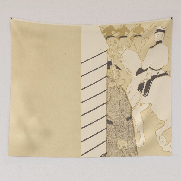 Item preview, German Babylon (Babylone d’Allemagne) by Henri de Toulouse-Lautrec | Minimalist Parade Fine Art Poster designed and sold by artofuniverse.