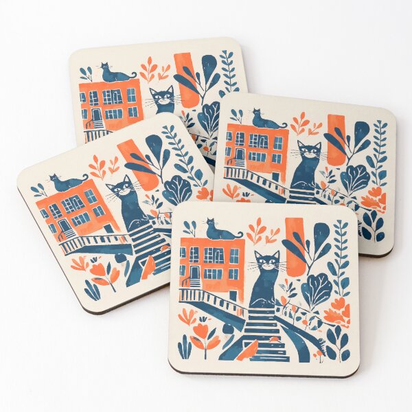 Item preview, City of cats designed and sold by Maioriz.