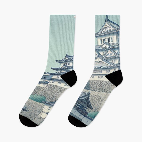 Item preview, Himeji Castle Cherry Blossom Ukiyo-e Japanese Art designed and sold by Vandy Fullam.