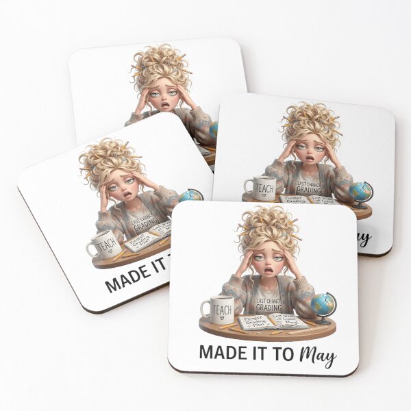 Item preview, Made It to May Last Day of School Funny Teacher Meme designed and sold by Thread&Fable.