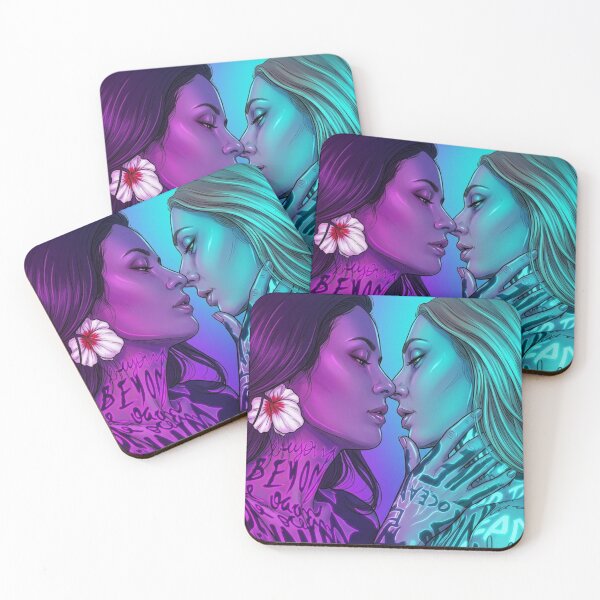Item preview, Under The Sea Thai GL Series Lgbtq+ Love Sapphic Decor Poster Print  designed and sold by Mind Space.