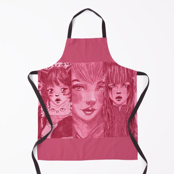 Item preview, Soft Pink Pencil Portrait Set designed and sold by Kaya10Studio.