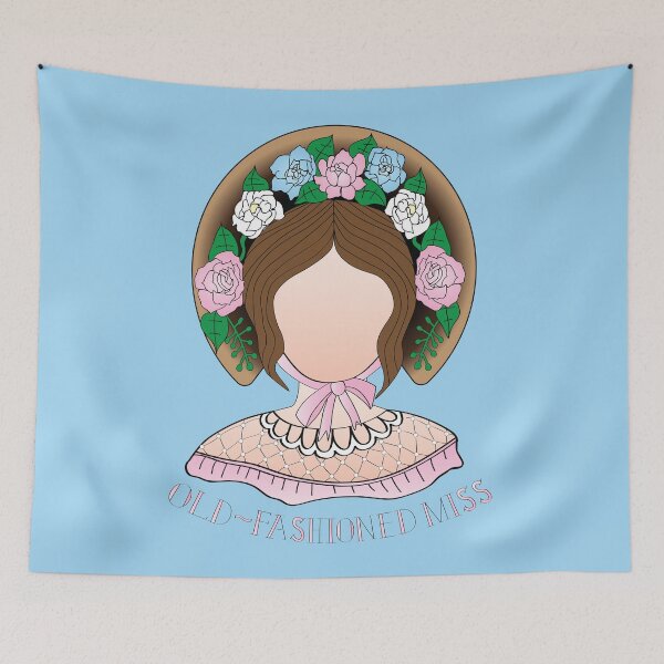 Item preview, Old Fashioned Miss designed and sold by Sketchbrooke.