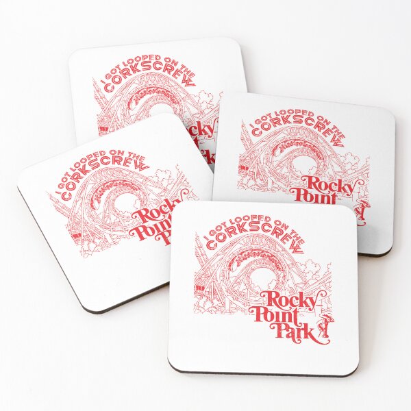 Item preview, Corkscrew Coaster Rocky Point Park - Rhode Island designed and sold by The Fonsecastein Shop.