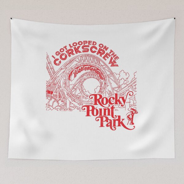Item preview, Corkscrew Coaster Rocky Point Park - Rhode Island designed and sold by The Fonsecastein Shop.