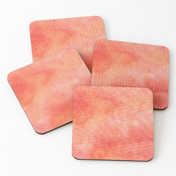 Item preview, Coral Watercolor Textile Pattern designed and sold by frumixart.