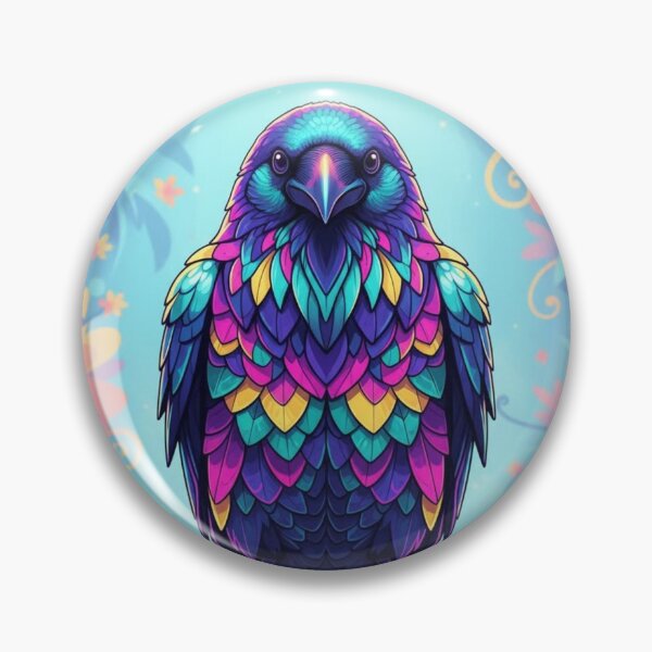 Item preview, Whimsical Bird – Vibrant Fantasy Art designed and sold by Dogandesighn.