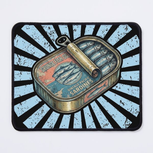 Item preview, Blue Canned Fish designed and sold by HeyyItsNikki.