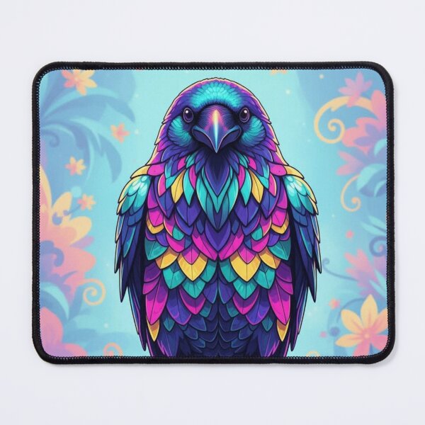 Item preview, Whimsical Bird – Vibrant Fantasy Art designed and sold by Dogandesighn.