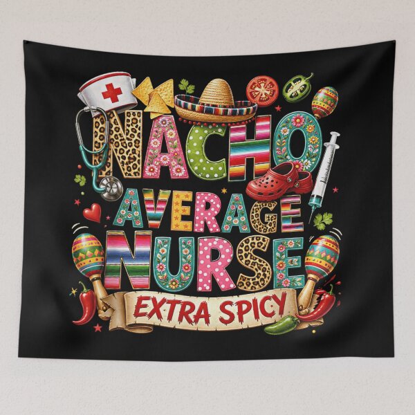 Item preview, Nacho Average Nurse Extra Spicy Cinco De Mayo Nursing Profession Gift designed and sold by MariCanal.