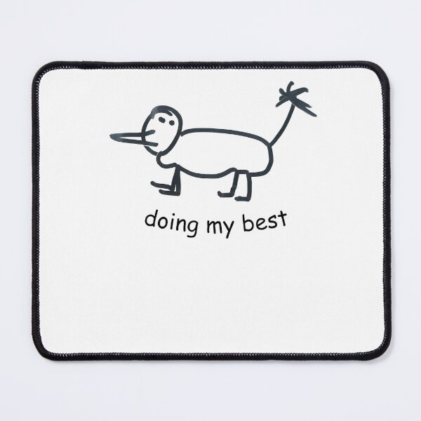 Item preview, Doing My Best Doodle Dog designed and sold by ekemarket.