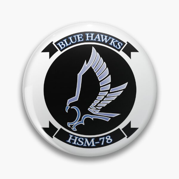 Artikelvorschau, Emblem der HSM-78 Blue Hawks Squadron entworfen und verkauft von CharlieDesings.