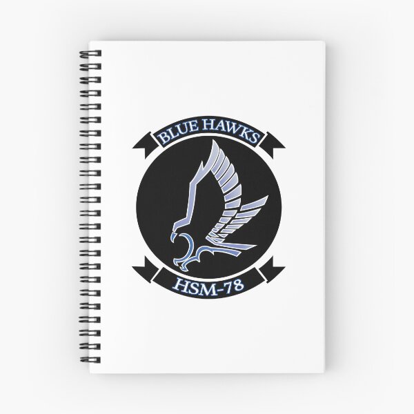 Item preview, Emblema del escuadrón HSM-78 Blue Hawks designed and sold by CharlieDesings.