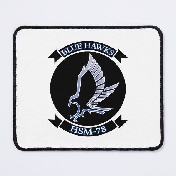 Item preview, HSM-78 Blue Hawks Squadron Emblem designed and sold by CharlieDesings.