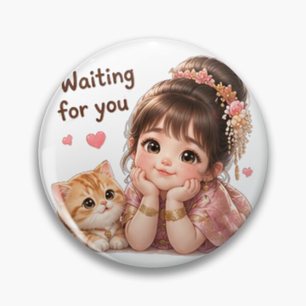 Item preview, Waiting for You – Thai-Chinese Fusion Style designed and sold by Tonphiarts.