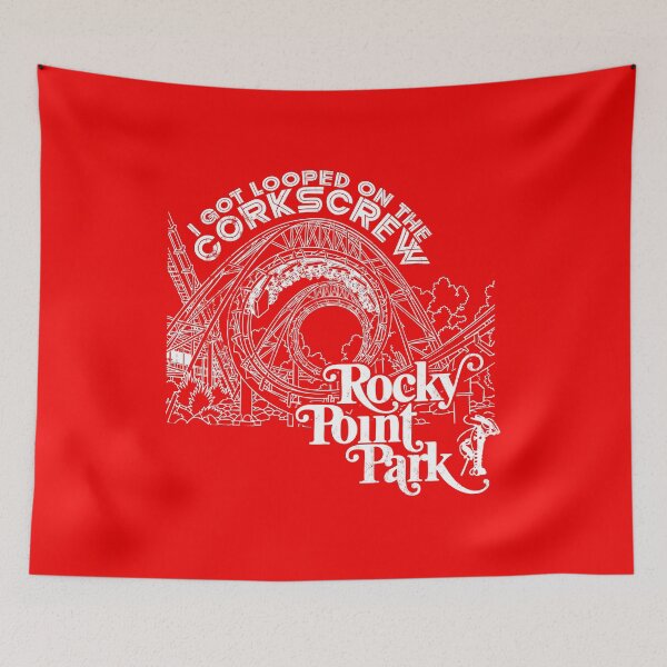 Item preview, Corkscrew Coaster Rocky Point Park - Rhode Island designed and sold by The Fonsecastein Shop.