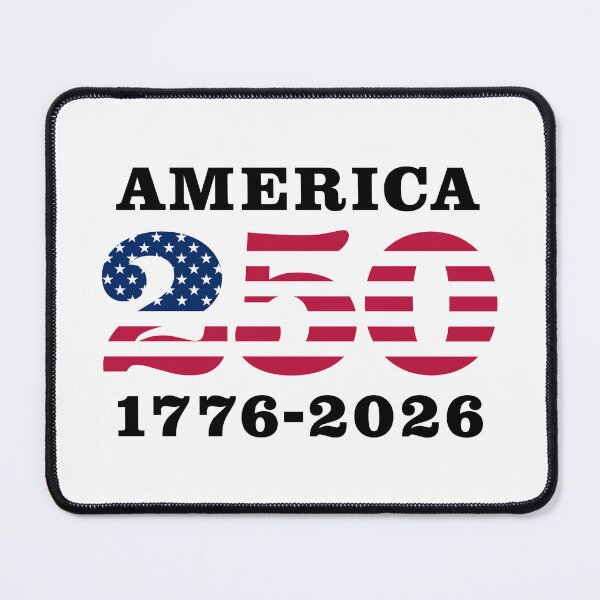 Item preview, America 250 1776-2026 - USA 250th Anniversary (on white) designed and sold by STUDIO-72.