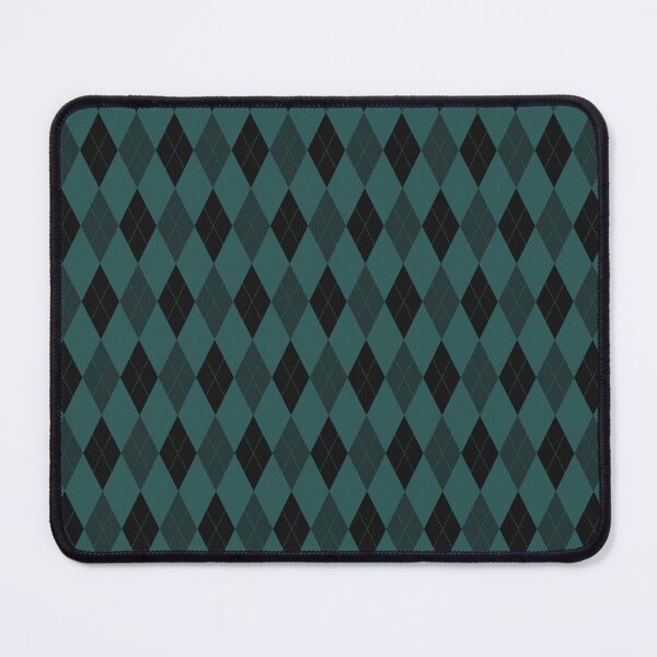 Item preview, Black And Teal Argyle Pattern designed and sold by pattern-archive.