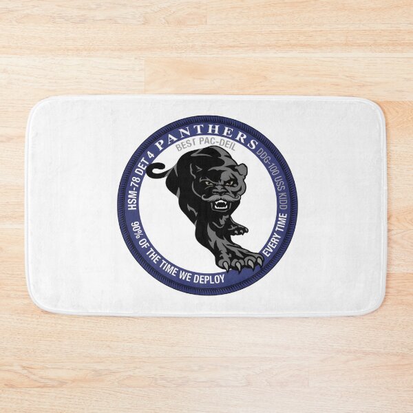 Item preview, HSM-78 Detachment 4 'Panthers' — USS Kidd (DDG-100) Squadron Emblem designed and sold by CharlieDesings.