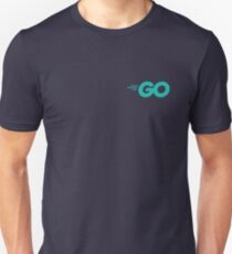 Go - Golang (Aqua) Unisex T-Shirt