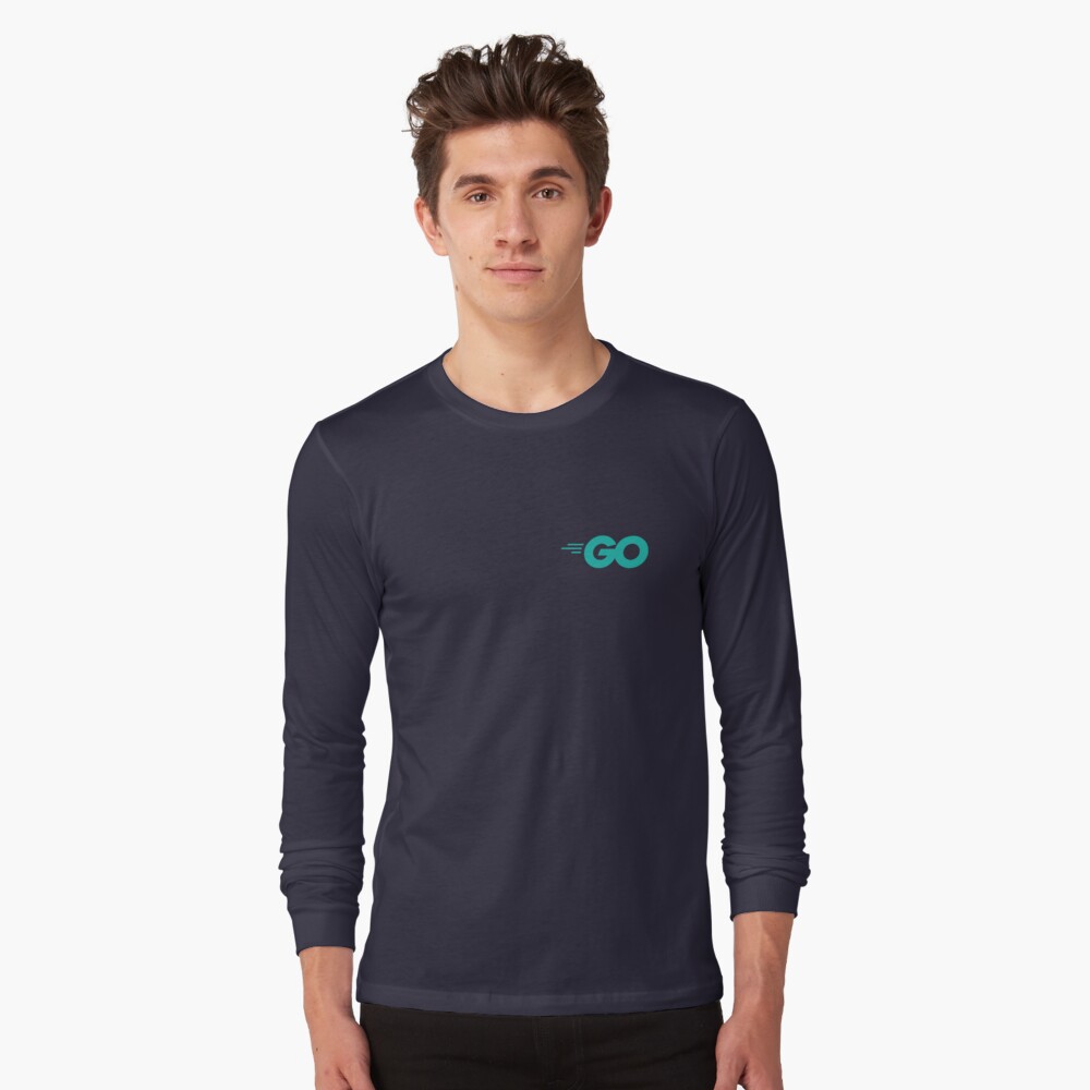 "Go - Golang (Aqua)" Essential T-Shirt for Sale by Stick Erify | Redbubble