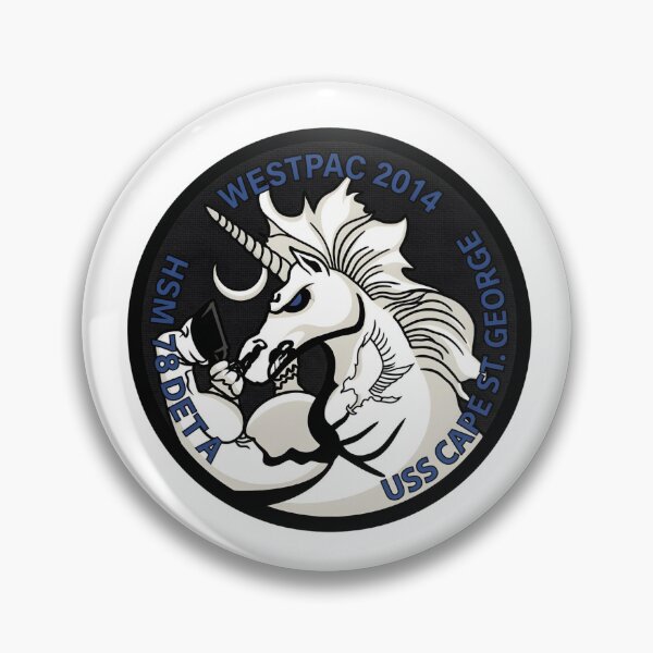 Item preview, HSM-78 Detachment A — USS Cape St. George (CG-71) WESTPAC 2014 Emblem designed and sold by CharlieDesings.