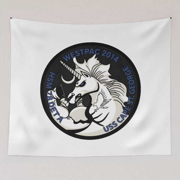Item preview, HSM-78 Detachment A — USS Cape St. George (CG-71) WESTPAC 2014 Emblem designed and sold by CharlieDesings.