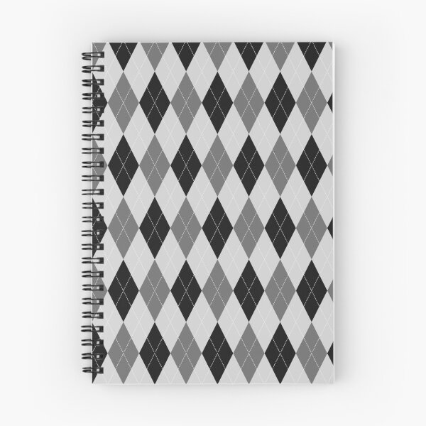 Item preview, Black And White Argyle Pattern designed and sold by pattern-archive.